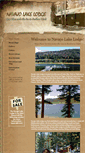 Mobile Screenshot of navajolakelodge.com